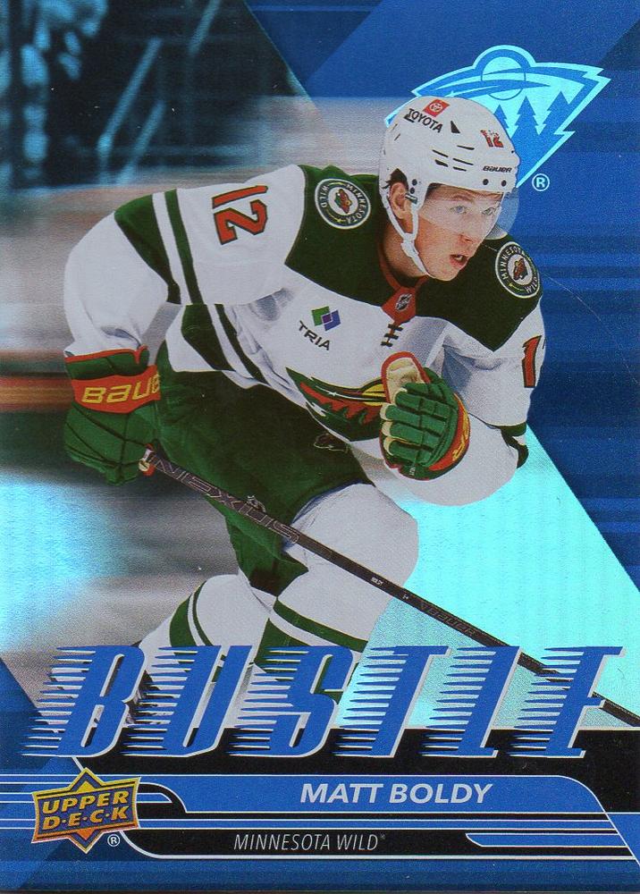 #B-5 Matt Boldy - Minnesota Wild - 2025-26 Upper Deck - Bustle Hockey