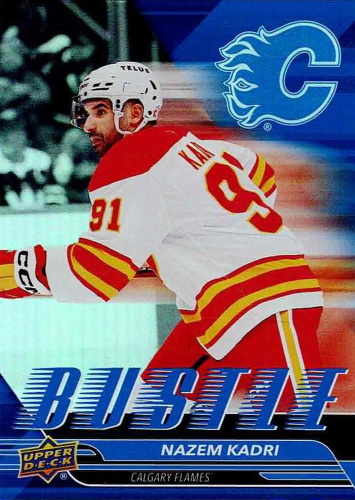 #B-15 Nazem Kadri - Calgary Flames - 2025-26 Upper Deck - Bustle Hockey