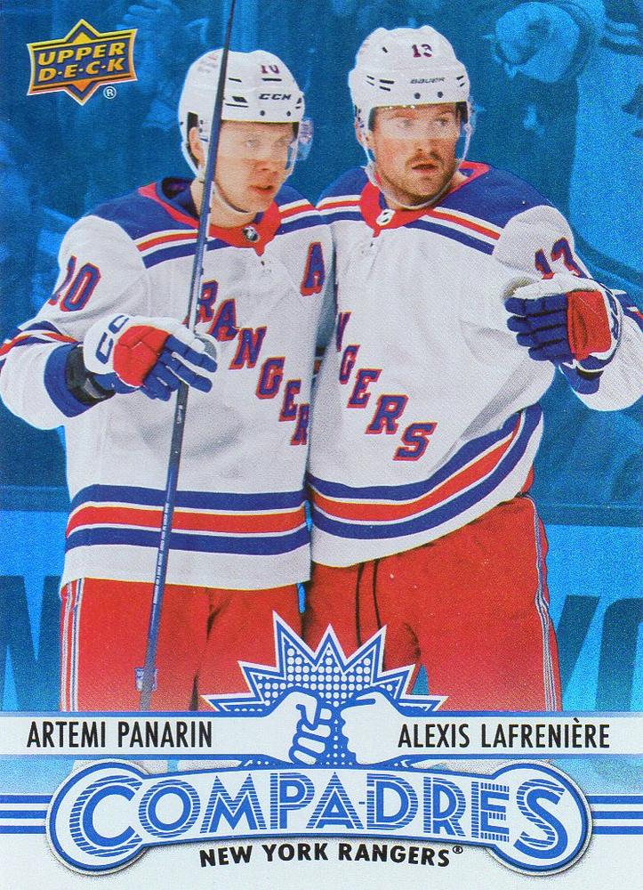 #CM-15 Artemi Panarin / Alexis Lafreniere - New York Rangers - 2025-26 Upper Deck - Compadres Hockey