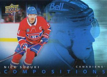 #CMP-8 Nick Suzuki - Montreal Canadiens - 2025-26 Upper Deck - Compositions Hockey