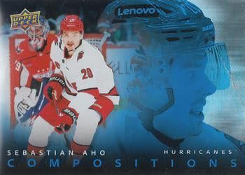 #CMP-27 Sebastian Aho - Carolina Hurricanes - 2025-26 Upper Deck - Compositions Hockey
