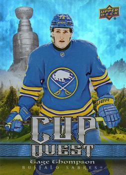 #CQ-17 Tage Thompson - Buffalo Sabres - 2025-26 Upper Deck - Cup Quest Hockey