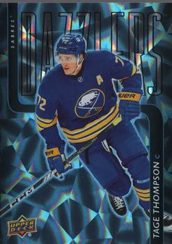 #DZ-15 Tage Thompson - Buffalo Sabres - 2025-26 Upper Deck - Dazzlers Blue Hockey