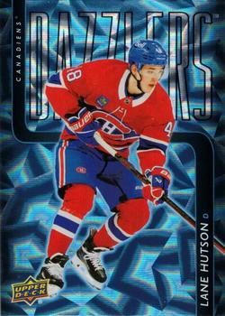 #DZ-39 Lane Hutson - Montreal Canadiens - 2025-26 Upper Deck - Dazzlers Blue Hockey