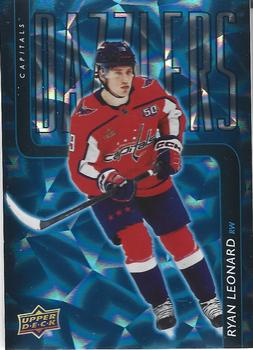 #DZ-41 Ryan Leonard - Washington Capitals - 2025-26 Upper Deck - Dazzlers Blue Hockey