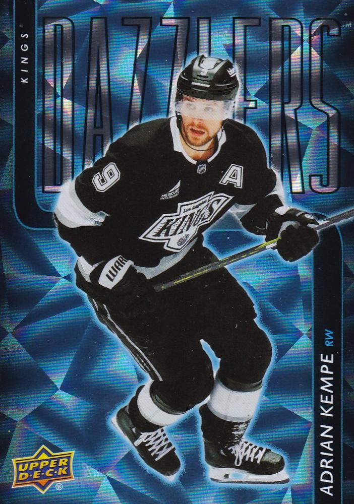 #DZ-46 Adrian Kempe - Los Angeles Kings - 2025-26 Upper Deck - Dazzlers Blue Hockey