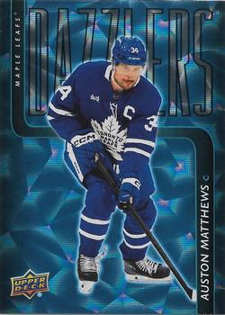 #DZ-87 Auston Matthews - Toronto Maple Leafs - 2025-26 Upper Deck - Dazzlers Blue Hockey
