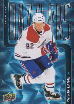#DZ-90 Patrik Laine - Montreal Canadiens - 2025-26 Upper Deck - Dazzlers Blue Hockey