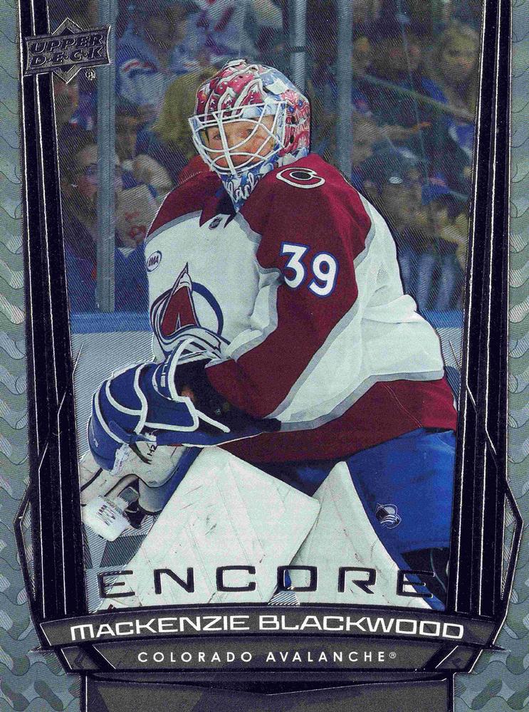 #E-17 Mackenzie Blackwood - Colorado Avalanche - 2025-26 Upper Deck - Encore Hockey
