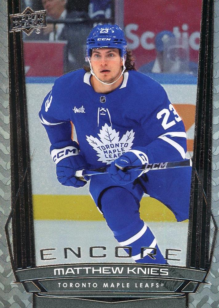 #E-31 Matthew Knies - Toronto Maple Leafs - 2025-26 Upper Deck - Encore Hockey