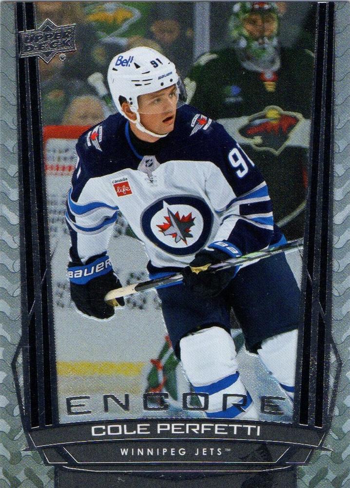#E-39 Cole Perfetti - Winnipeg Jets - 2025-26 Upper Deck - Encore Hockey