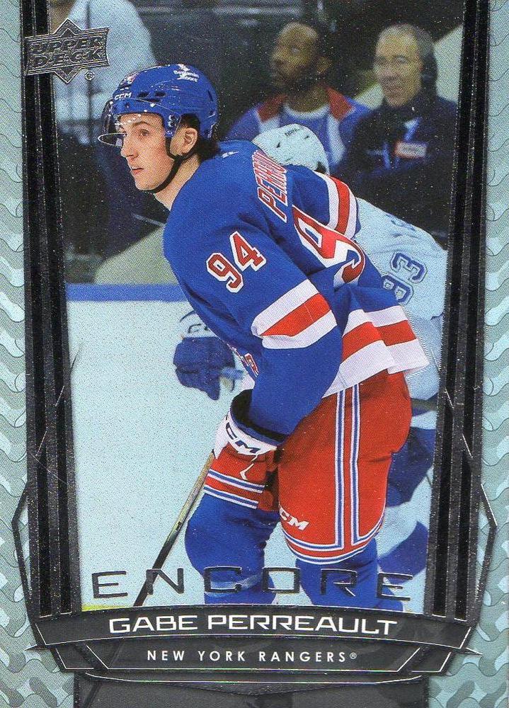 #E-49 Gabe Perreault - New York Rangers - 2025-26 Upper Deck - Encore Hockey