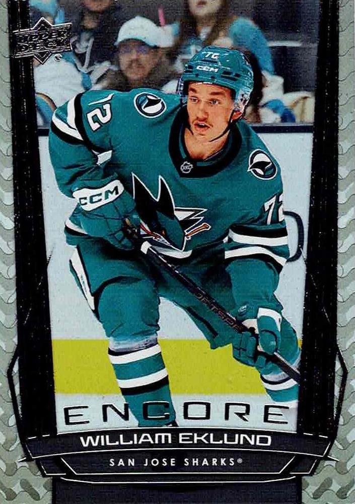 #E-56 William Eklund - San Jose Sharks - 2025-26 Upper Deck - Encore Hockey