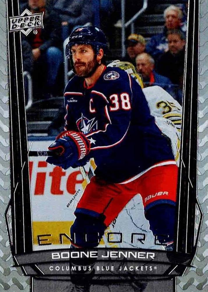 #E-77 Boone Jenner - Columbus Blue Jackets - 2025-26 Upper Deck - Encore Hockey