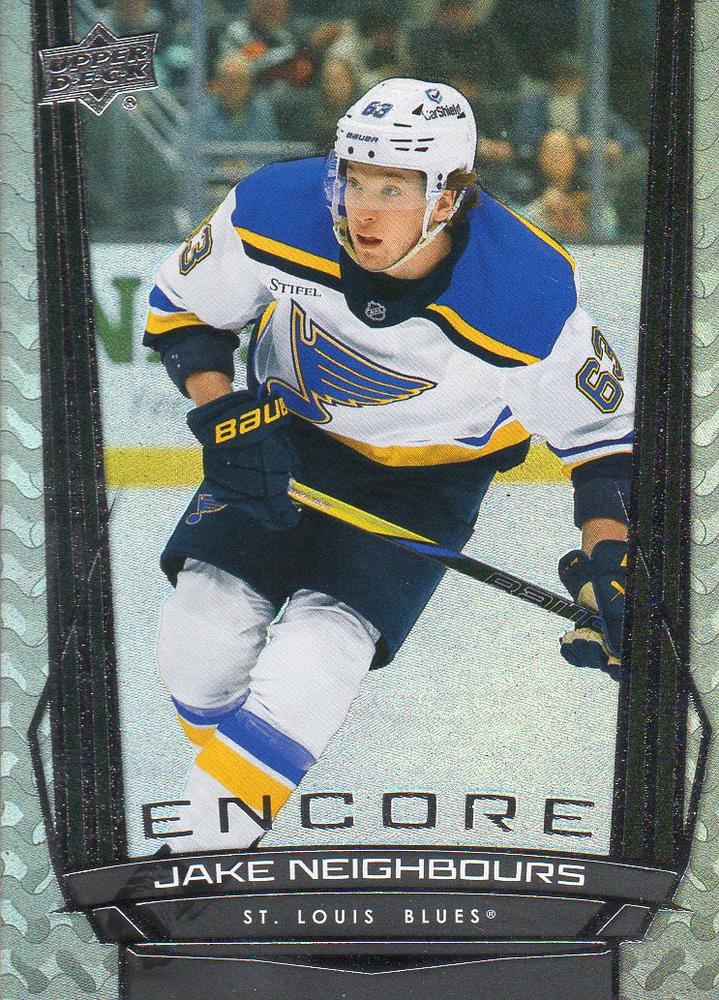 #E-126 Jake Neighbours - St. Louis Blues - 2025-26 Upper Deck - Encore Hockey