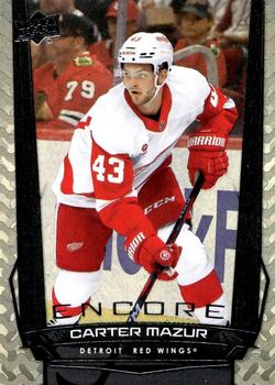 #E-133 Carter Mazur - Detroit Red Wings - 2025-26 Upper Deck - Encore Hockey
