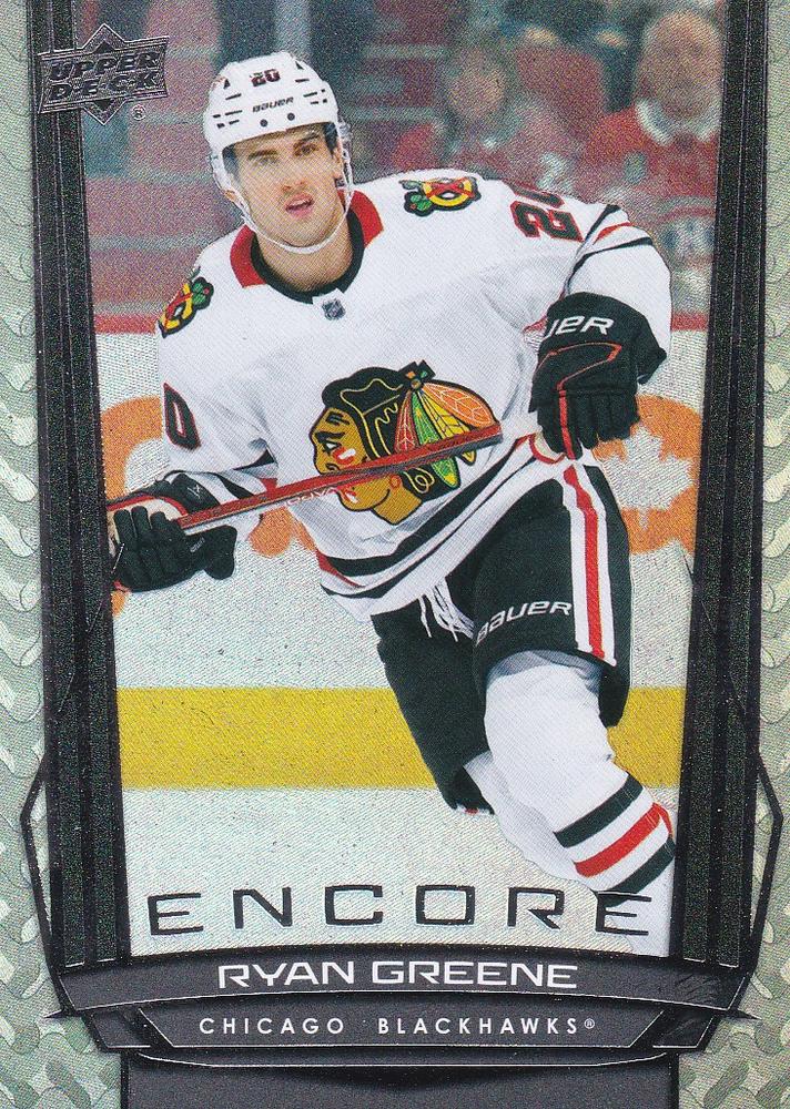 #E-188 Ryan Greene - Chicago Blackhawks - 2025-26 Upper Deck - Encore Hockey