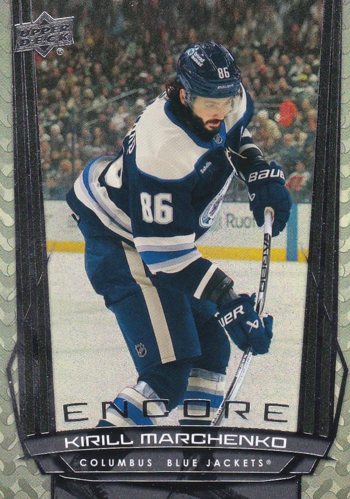#E-196 Kirill Marchenko - Columbus Blue Jackets - 2025-26 Upper Deck - Encore Hockey