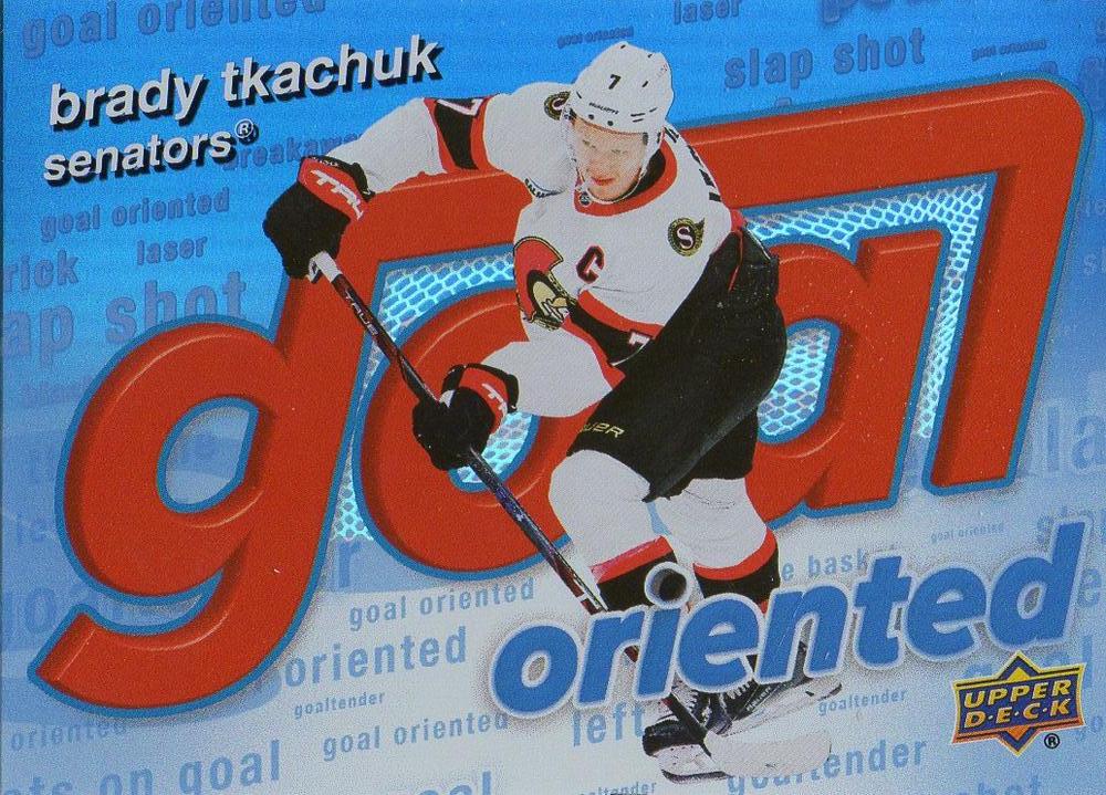 #GO-2 Brady Tkachuk - Ottawa Senators - 2025-26 Upper Deck - Goal Oriented Hockey