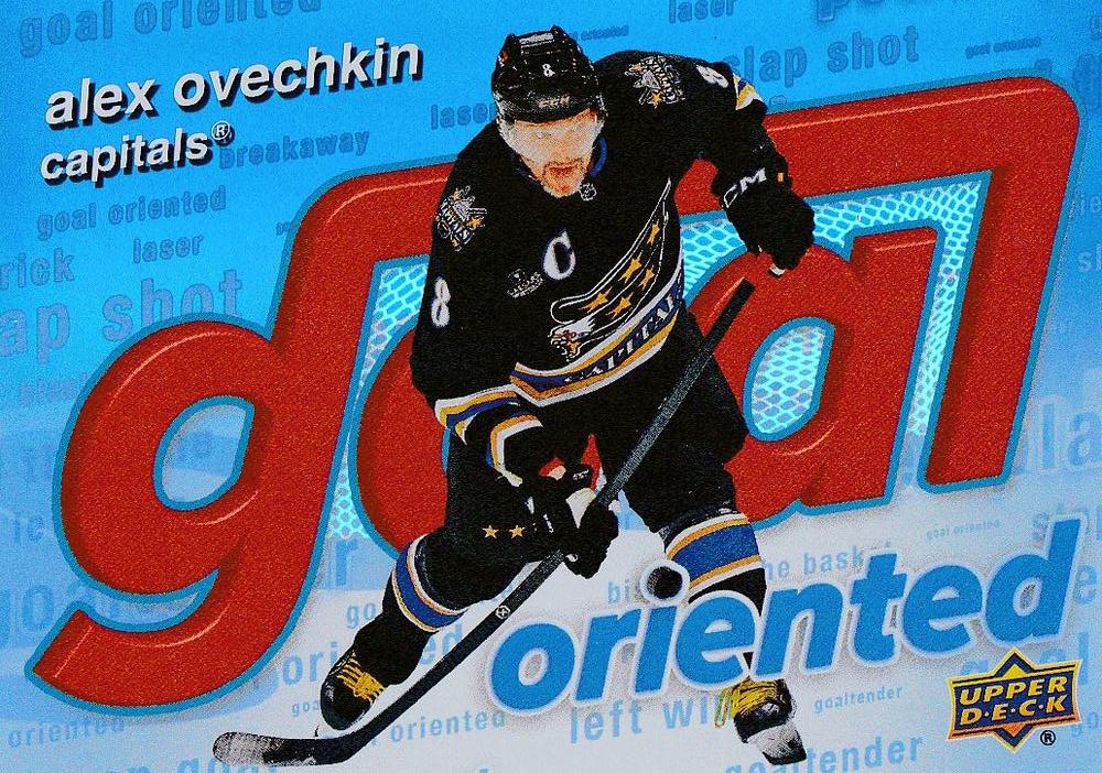 #GO-8 Alex Ovechkin - Washington Capitals - 2025-26 Upper Deck - Goal Oriented Hockey