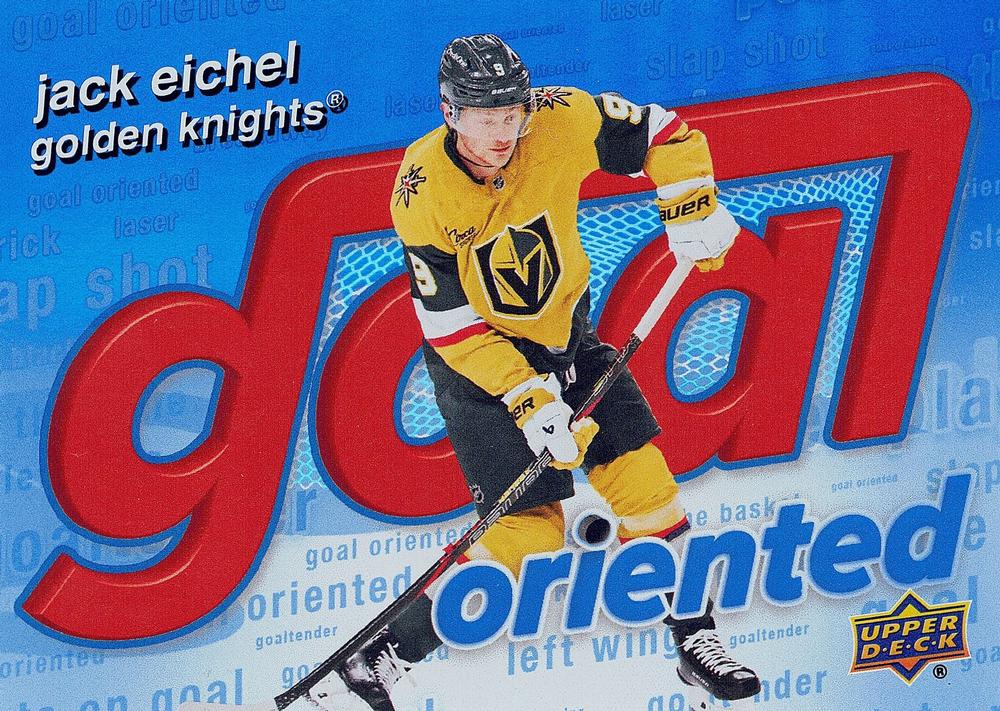#GO-14 Jack Eichel - Vegas Golden Knights - 2025-26 Upper Deck - Goal Oriented Hockey