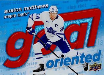 #GO-17 Auston Matthews - Toronto Maple Leafs - 2025-26 Upper Deck - Goal Oriented Hockey
