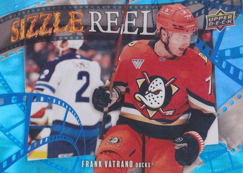 #SR-67 Frank Vatrano - Anaheim Ducks - 2025-26 Upper Deck - Sizzle Reel Hockey
