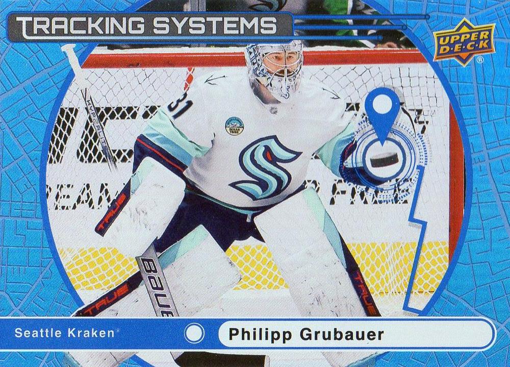 #TS-12 Philipp Grubauer - Seattle Kraken - 2025-26 Upper Deck - Tracking Systems Hockey