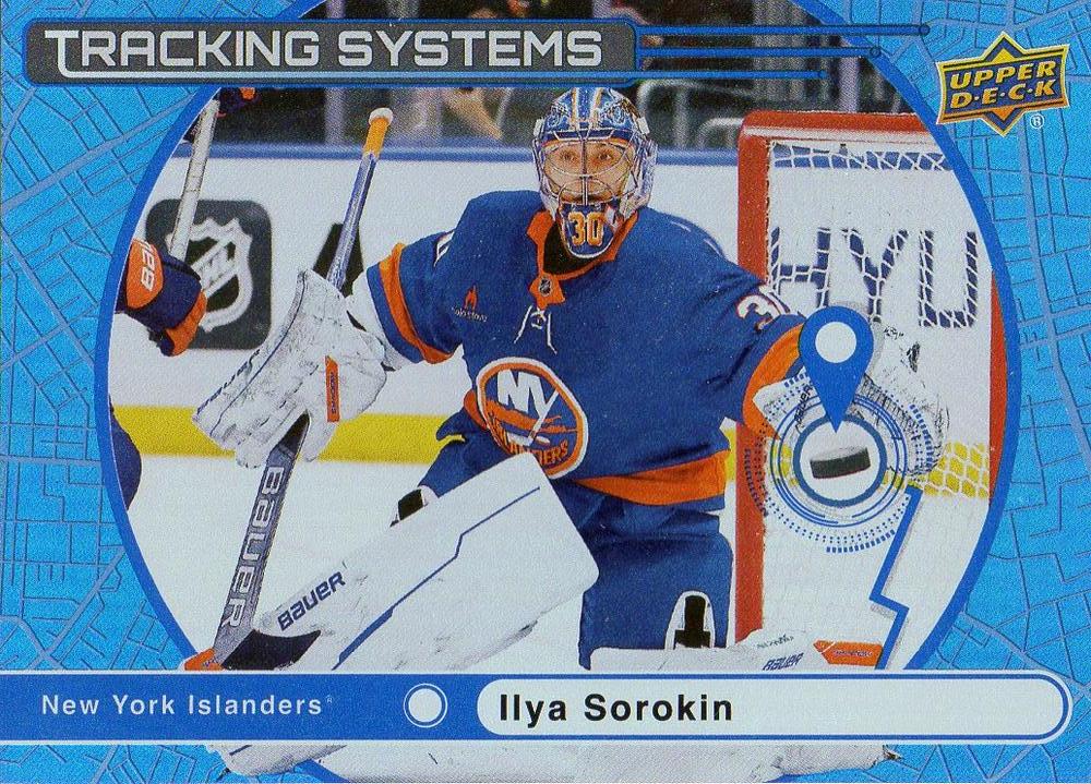 #TS-16 Ilya Sorokin - New York Islanders - 2025-26 Upper Deck - Tracking Systems Hockey