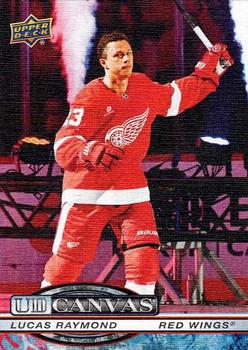 #C-21 Lucas Raymond - Detroit Red Wings - 2025-26 Upper Deck - UD Canvas Hockey