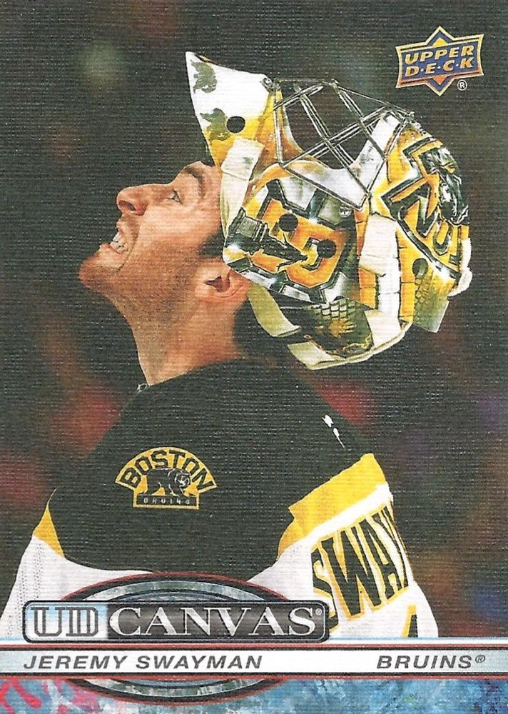 #C-62 Jeremy Swayman - Boston Bruins - 2025-26 Upper Deck - UD Canvas Hockey