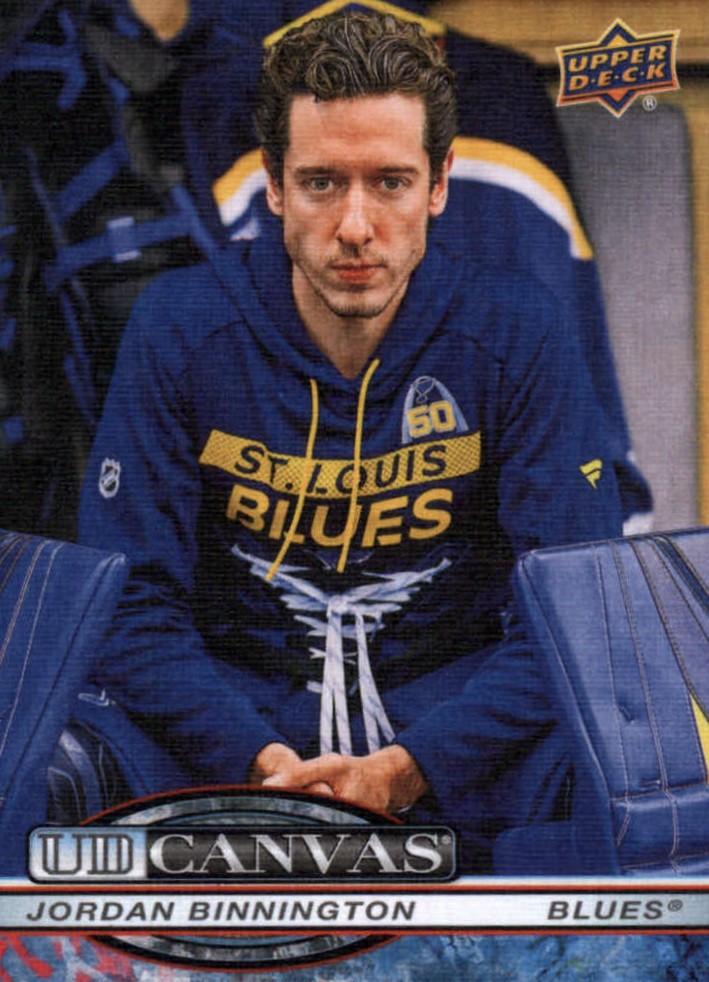 #C-66 Jordan Binnington - St. Louis Blues - 2025-26 Upper Deck - UD Canvas Hockey
