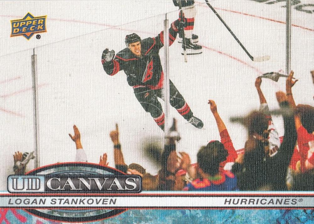 #C-70 Logan Stankoven - Carolina Hurricanes - 2025-26 Upper Deck - UD Canvas Hockey