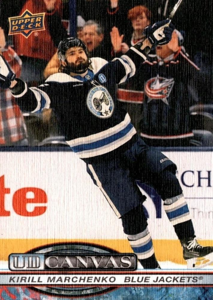 #C-80 Kirill Marchenko - Columbus Blue Jackets - 2025-26 Upper Deck - UD Canvas Hockey