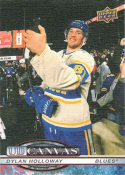 #C-86 Dylan Holloway - St. Louis Blues - 2025-26 Upper Deck - UD Canvas Hockey