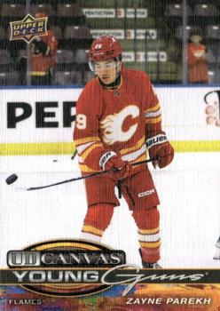 #C-96 Zayne Parekh YG - Calgary Flames - 2025-26 Upper Deck - UD Canvas Hockey