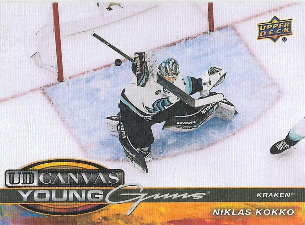 #C-99 Niklas Kokko YG - Seattle Kraken - 2025-26 Upper Deck - UD Canvas Hockey