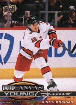 #C-102 Justin Robidas YG - Carolina Hurricanes - 2025-26 Upper Deck - UD Canvas Hockey