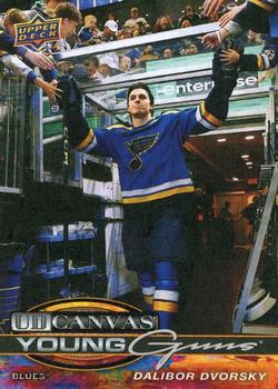 #C-107 Dalibor Dvorsky YG - St. Louis Blues - 2025-26 Upper Deck - UD Canvas Hockey
