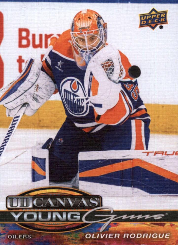 #C-115 Olivier Rodrigue YG - Edmonton Oilers - 2025-26 Upper Deck - UD Canvas Hockey