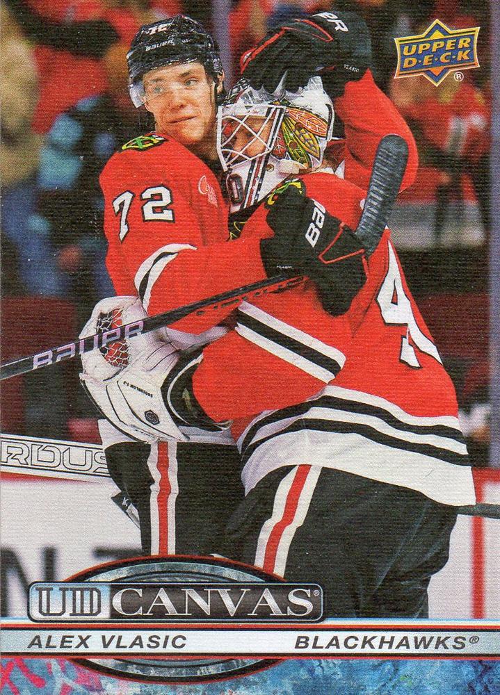 #C-121 Alex Vlasic - Chicago Blackhawks - 2025-26 Upper Deck - UD Canvas Hockey