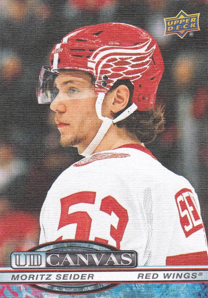 #C-128 Moritz Seider - Detroit Red Wings - 2025-26 Upper Deck - UD Canvas Hockey