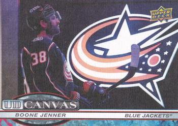 #C-136 Boone Jenner - Columbus Blue Jackets - 2025-26 Upper Deck - UD Canvas Hockey