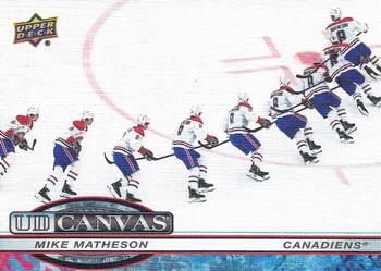 #C-182 Mike Matheson - Montreal Canadiens - 2025-26 Upper Deck - UD Canvas Hockey