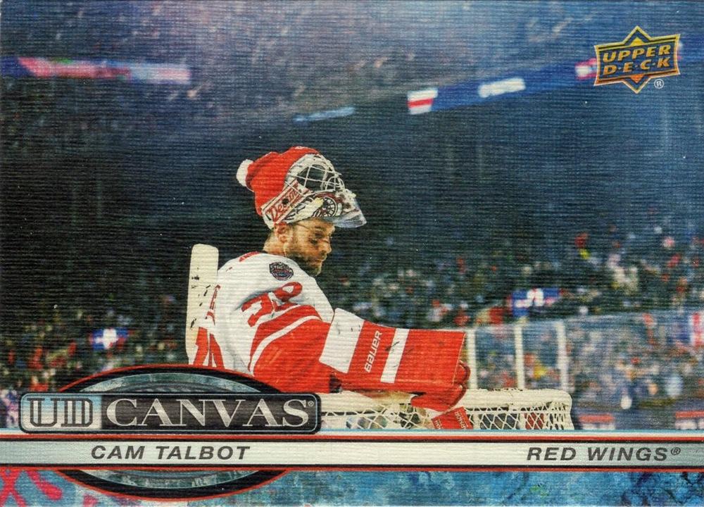 #C-202 Cam Talbot - Detroit Red Wings - 2025-26 Upper Deck - UD Canvas Hockey