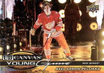 #C-212 Axel Sandin-Pellikka - Detroit Red Wings - 2025-26 Upper Deck - UD Canvas Hockey