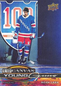 #C-222 Noah Laba - New York Rangers - 2025-26 Upper Deck - UD Canvas Hockey