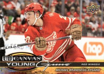 #C-236 Michael Brandsegg-Nygard - Detroit Red Wings - 2025-26 Upper Deck - UD Canvas Hockey