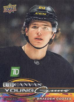 #C-238 Braeden Cootes - Vancouver Canucks - 2025-26 Upper Deck - UD Canvas Hockey