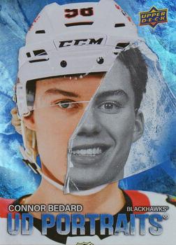 #P-1 Connor Bedard - Chicago Blackhawks - 2025-26 Upper Deck - UD Portraits Hockey